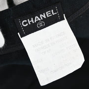 Chanel Collarless Jacket Black 03498H #40