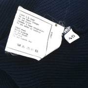 Chanel 1995 Cropped T-shirt Navy #40