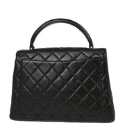 Chanel Black Lambskin Kelly Handbag