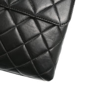 Chanel Black Lambskin Kelly Handbag