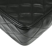 Chanel Black Lambskin Camera Bag Mini