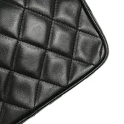 Chanel Black Lambskin Camera Bag Mini