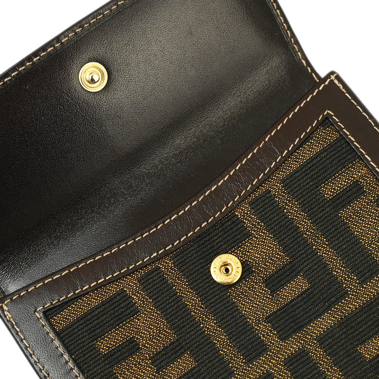 Fendi Brown Zucca Wallet Purse