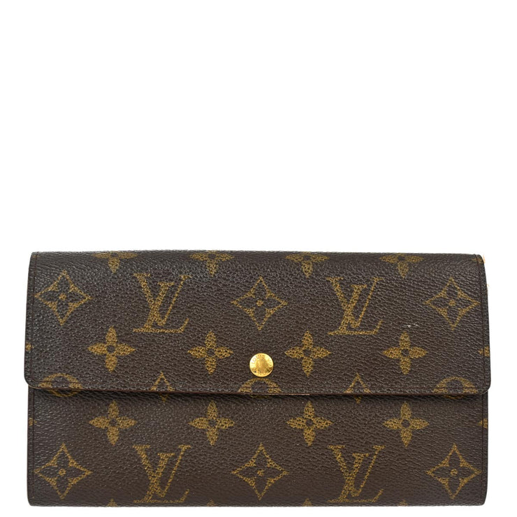 Louis Vuitton Monogram Porte Monnaie Credit Wallet M61726