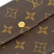 Louis Vuitton Monogram Porte Monnaie Credit Wallet M61726