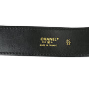 Chanel Black Belt #80/32 96A Small Good