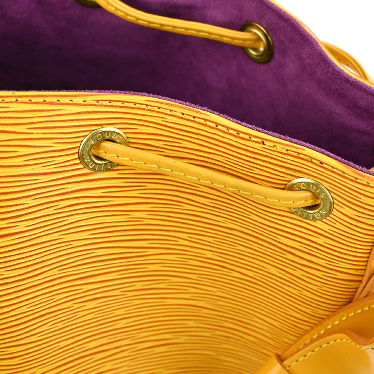 Louis Vuitton Yellow Epi Noe Drawstring Shoulder Bag M44009