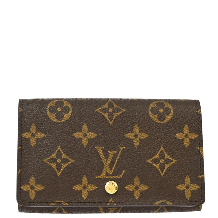 Louis Vuitton Monogram Porte Monnaie Billet Tresor Wallet M61730