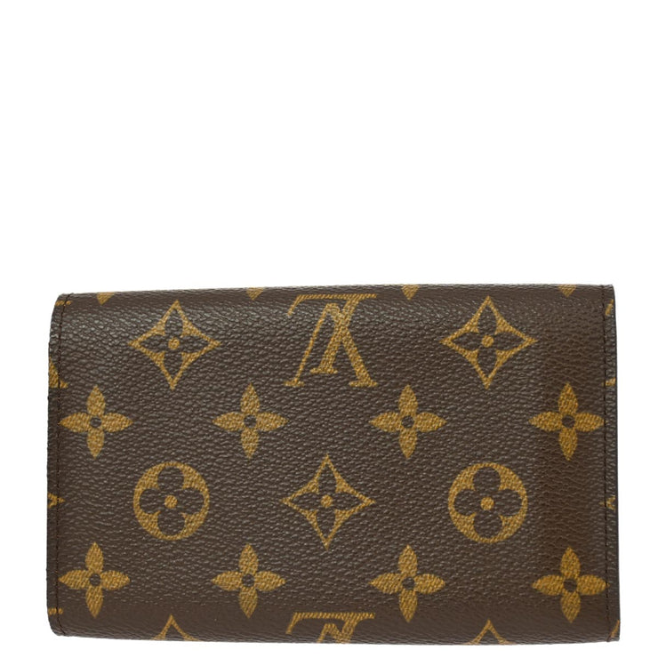 Louis Vuitton Monogram Porte Monnaie Billet Tresor Wallet M61730