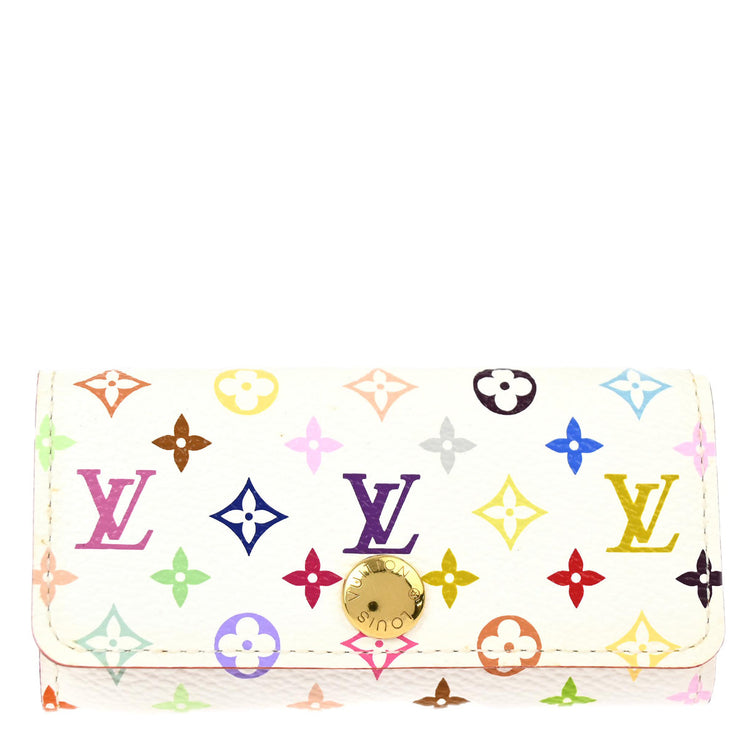 Louis Vuitton Monogram Multicolor Multicles 4 Key Case M60043 Small Good