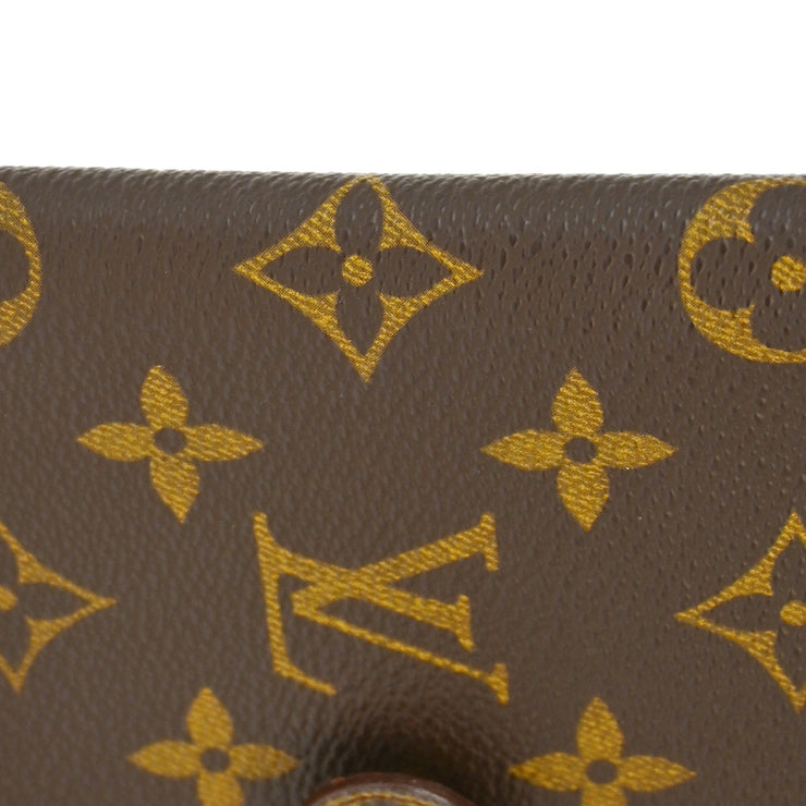 Louis Vuitton Monogram Agenda Mini Notebook Cover R20007 Small Good