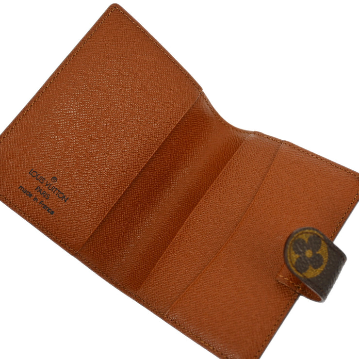 Louis Vuitton Monogram Agenda Mini Notebook Cover R20007 Small Good