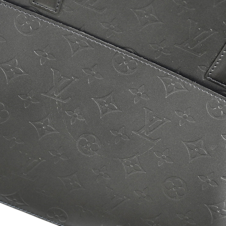 Louis Vuitton Black Monogram Mat Malden Handbag M55132