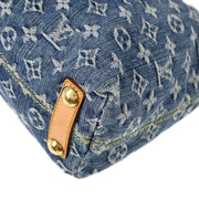 Louis Vuitton Blue Monogram Denim Baggy PM Shoulder Bag M95049