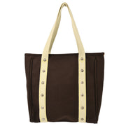 Louis Vuitton Brown Antigua Cabas MM Tote Bag M80663