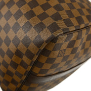 Louis Vuitton Damier Keepall Bandouliere 55 Duffle Bag N41414