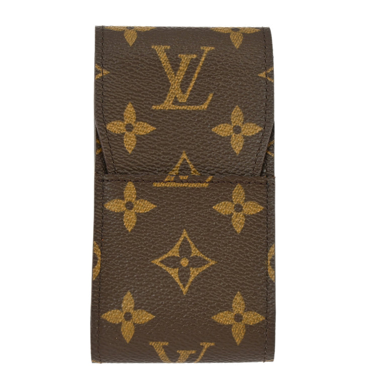 Louis Vuitton Monogram Etui Cigarette Case M63024 Small Good