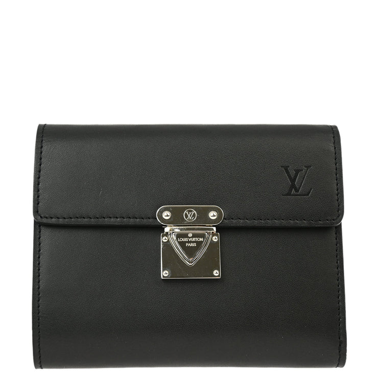 Louis Vuitton 2007 Black Portefeuille Koala Wallet M85044