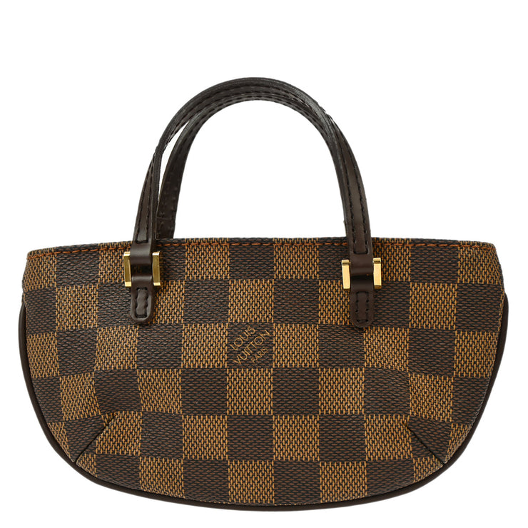 Louis Vuitton Damier Manosque Attached Pouch Bag