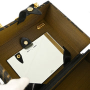 Fendi Brown Black Zucca Makeup Box