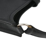 Hermes Black Epsom Evelyne TPM Handbag