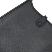 Hermes Black Epsom Evelyne TPM Handbag