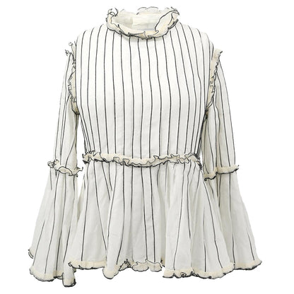 Chanel 2017 Flare Sleeves Top White #38