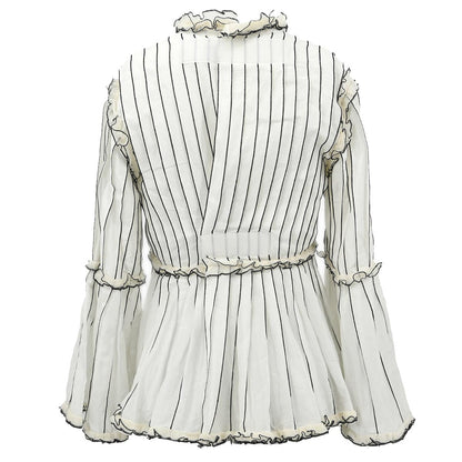 Chanel 2017 Flare Sleeves Top White #38