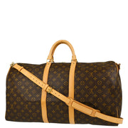 Louis Vuitton Monogram Keepall Bandouliere 55 2way Duffle Bag M41414