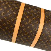 Louis Vuitton Monogram Keepall Bandouliere 55 2way Duffle Bag M41414