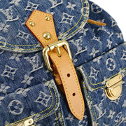 Louis Vuitton Blue Monogram Denim Sac a Dos GM Backpack M95056