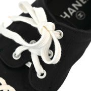 Chanel * Black White Sneakers #37