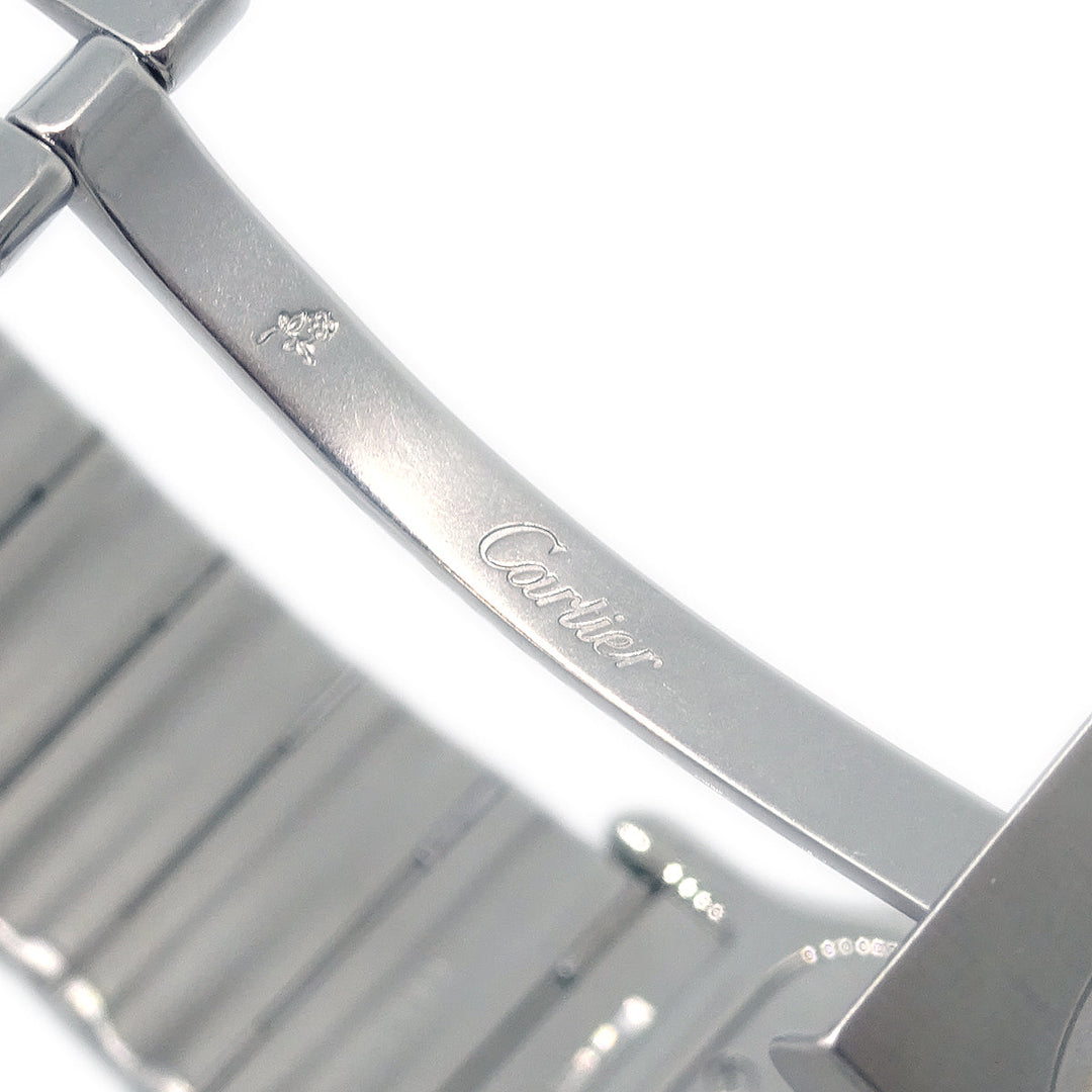 Cartier Santos Galbée 187901 Yellow gold and Stainless steel