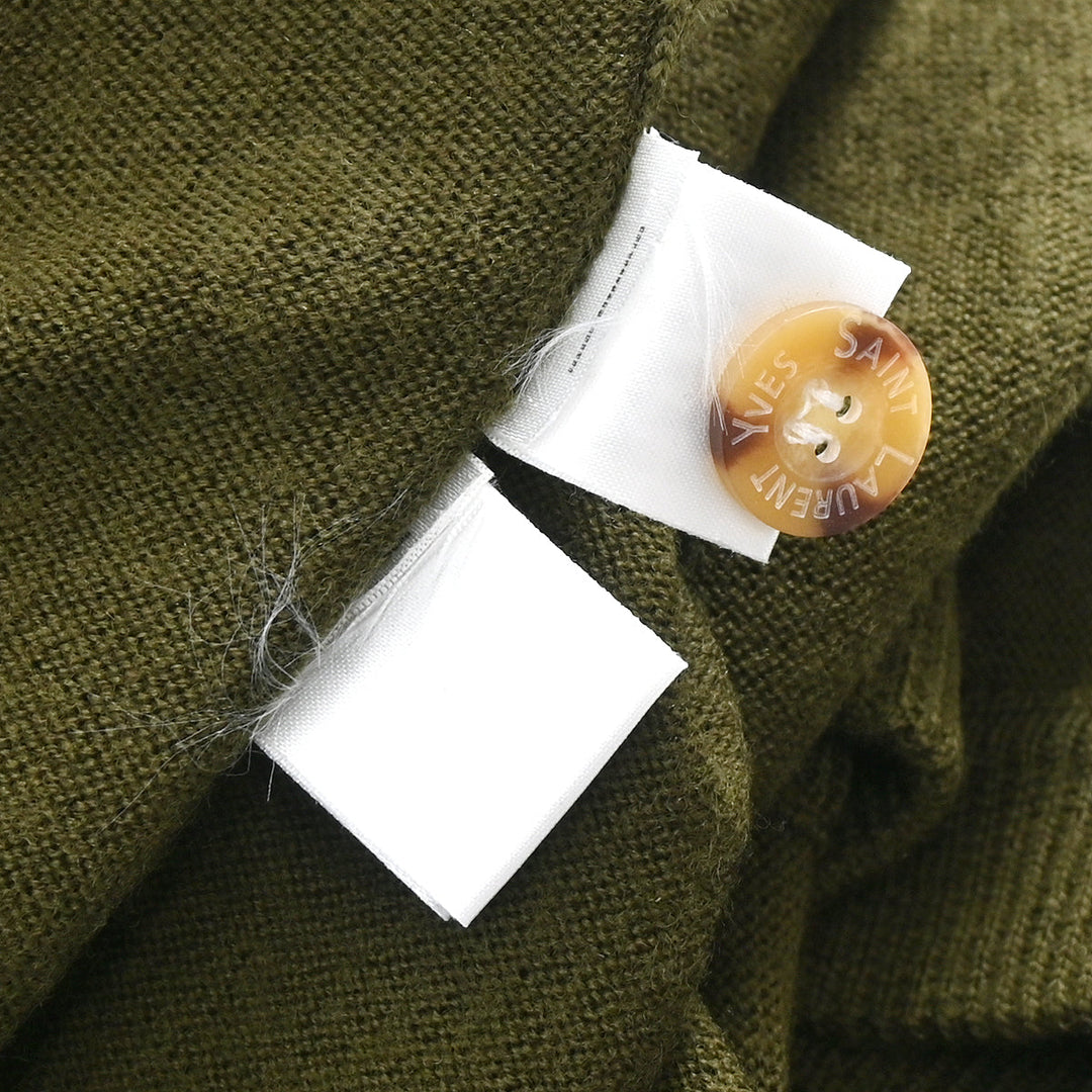 Yves Saint Laurent Cardigan Green #L – AMORE Vintage Tokyo