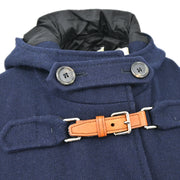 Prada Duffel Coat Navy #42