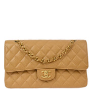 Chanel Beige Caviar Medium Classic Double Flap Bag