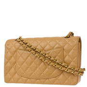 Chanel Beige Caviar Medium Classic Double Flap Bag