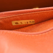 Chanel Orange Caviar Handbag