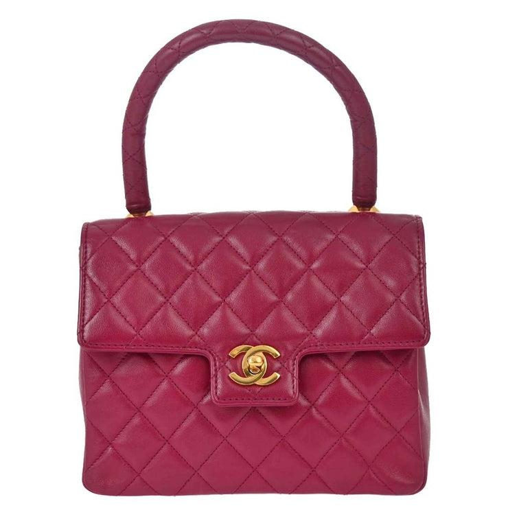 Chanel Pink Lambskin Handbag