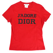 Christian Dior 2003 T-shirt Top Red #40