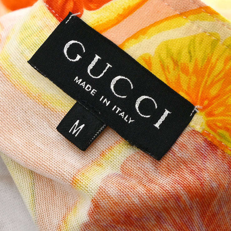 Gucci Blouse Shirt Orange #M