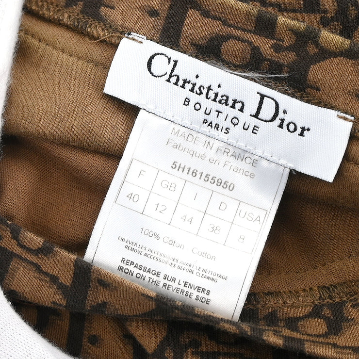 Christian Dior 2005 Trotter T-shirt Top Brown #40