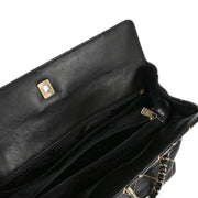 Chanel Black Calfskin Wild Stitch Shoulder Bag