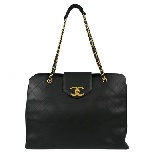 Chanel Black Lambskin Bicolore Supermodel Shoulder Bag