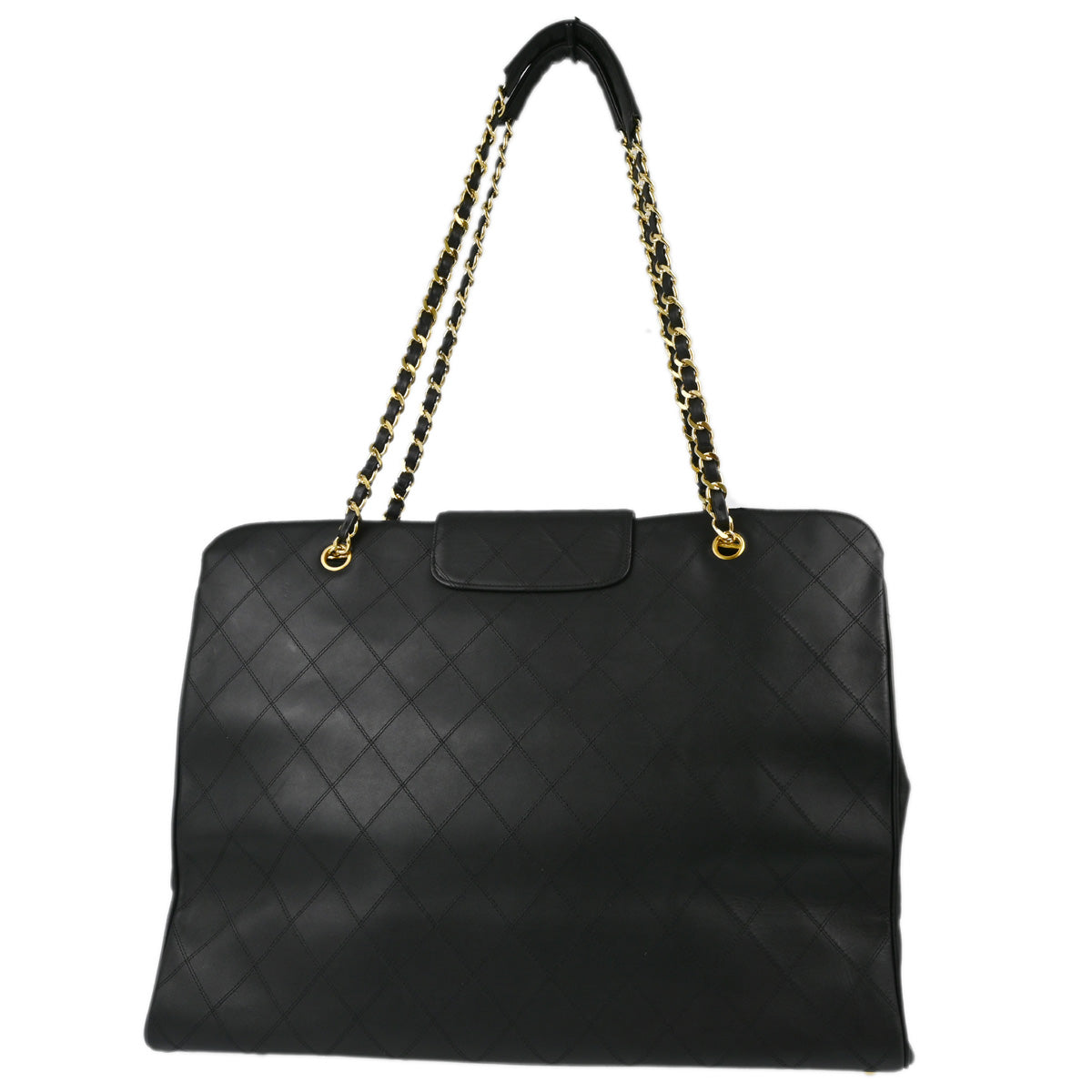 Chanel Black Lambskin Bicolore Supermodel Shoulder Bag