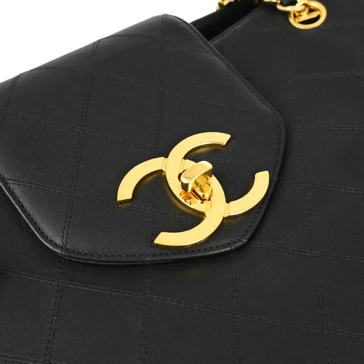 Chanel Black Lambskin Supermodel Bicolore Shoulder Bag