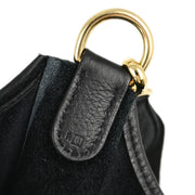 Hermes Black Taurillon Clemence Evelyne 33 GM Shoulder Bag