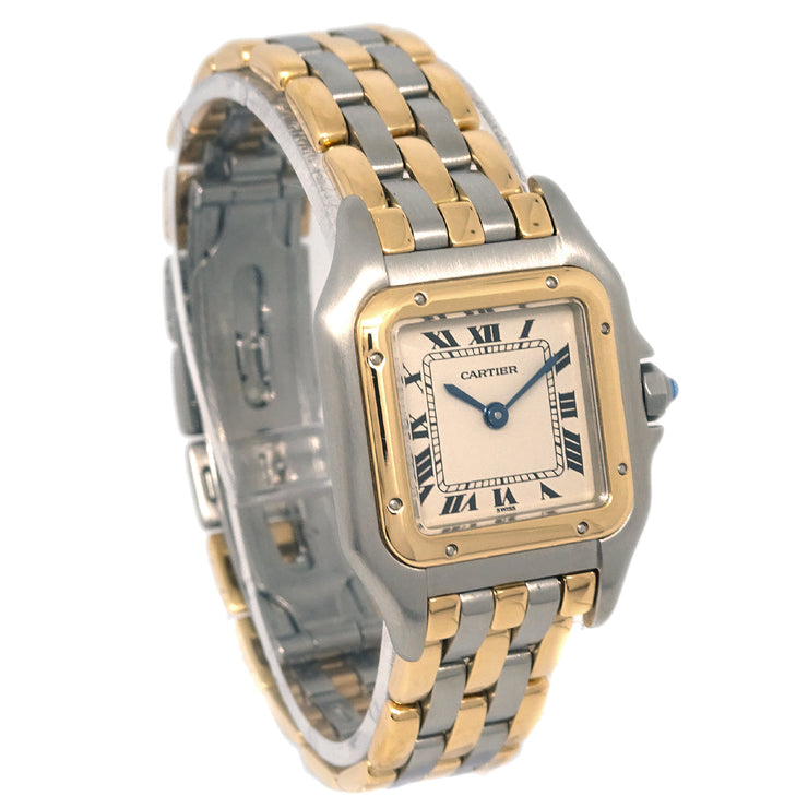 Cartier Panthere SM Quartz Watch SS 18KYG