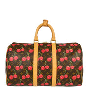 Louis Vuitton Monogram Cherry Keepall 45 Duffle Bag M95011