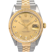 Rolex Oyster Perpetual Datejust Ref.16233G 34mm Self-winding Watch 18KYG